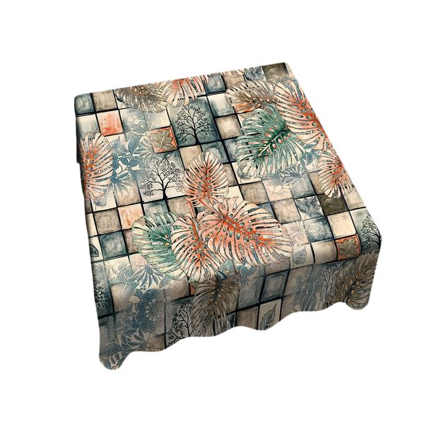 Beginning of Autumn Square Tablecloth