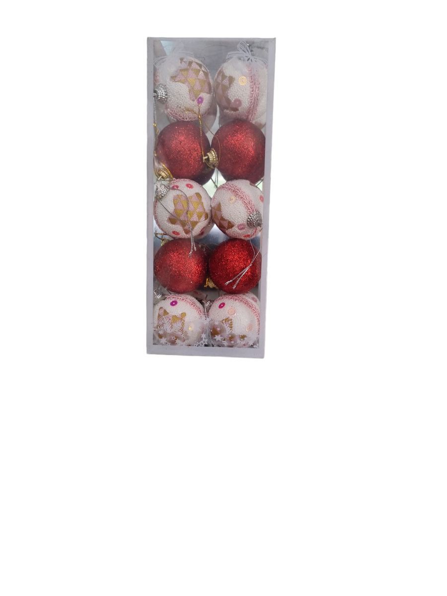 1 Pack 20 Christmas tree baubles