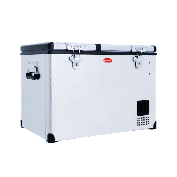 SnoMaster - 66L Low Profile Dual Compartment Fridge/Freezer (SMDZ-LP66D)