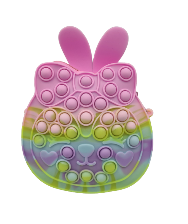 Kids Pop-it Shoulder Bag - Purple