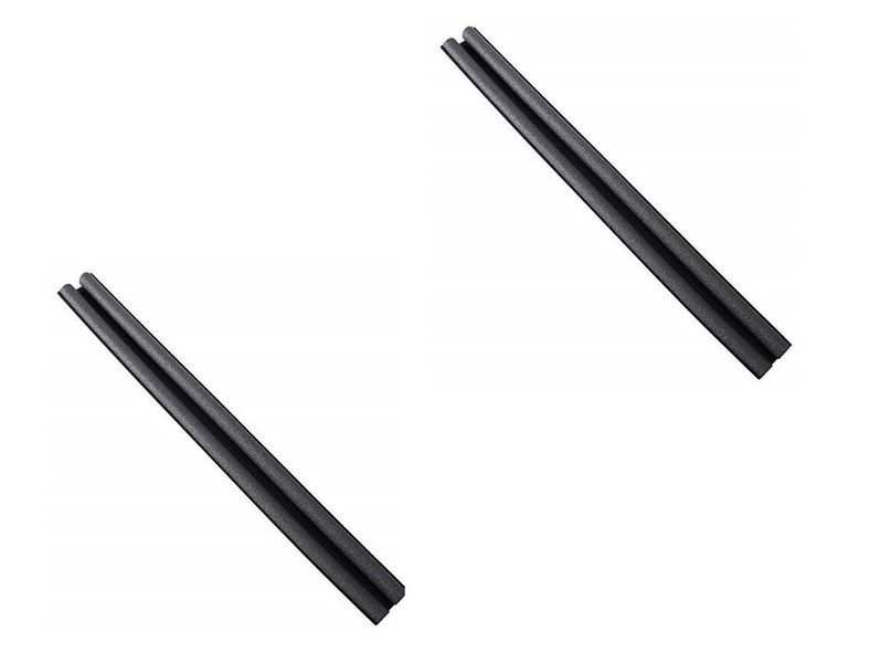 Ojees Homeware Door Draft Stopper Pack of 2- Black