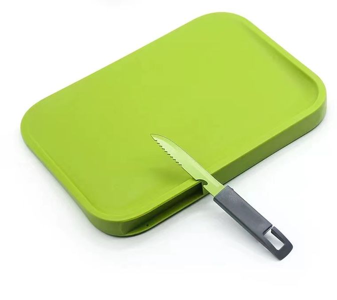 Creative Non-slip Fruit &amp; Vegetable Chopping Board with Mini Knife