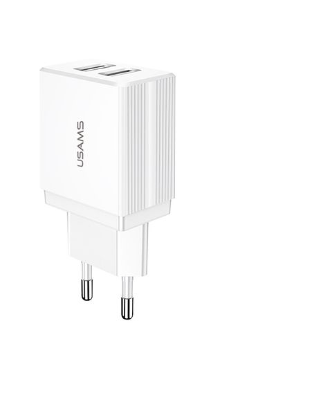 USAMS CC090 2.1A Dual USB Travel Charger