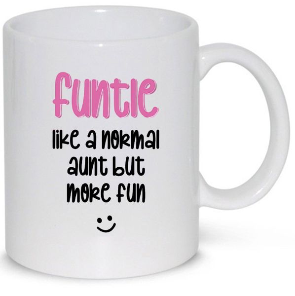 Funtie Birthday Christmas Mother's Day Aunt Gift 11Oz Coffee Mug
