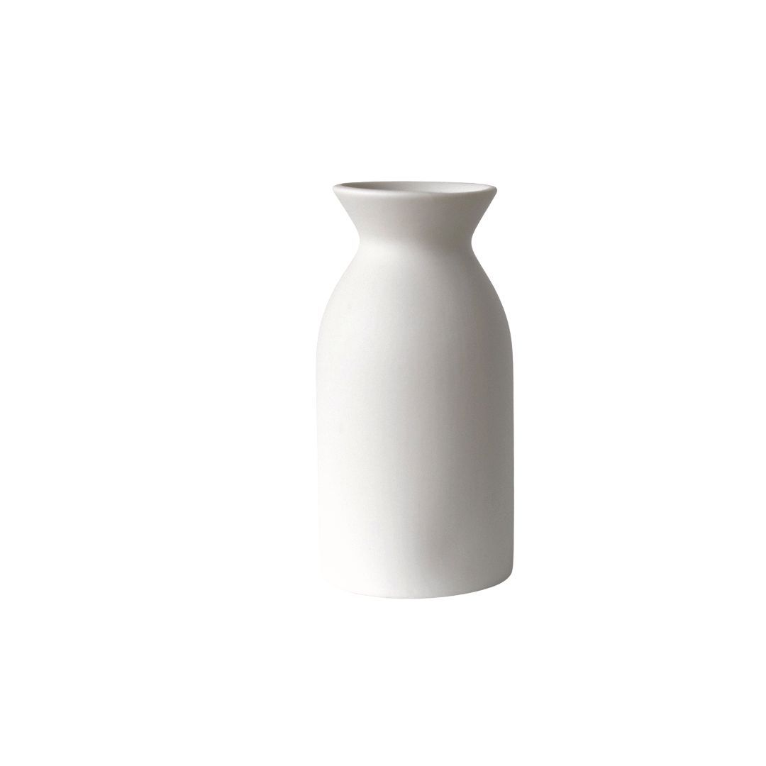 Nordic Scandinavian Small White Ceramic Vase Minimalist Home Decor- 14 ...