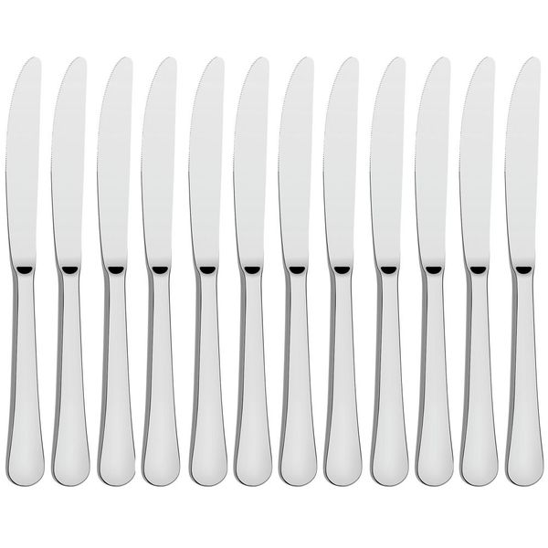 Tramontina 12 Piece Dessert Knife Zurique Range Stainless Steel
