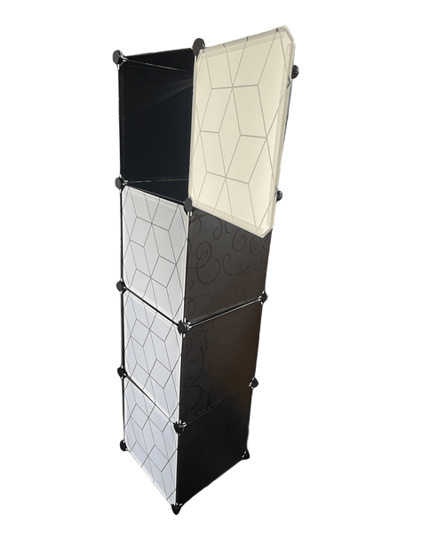 DIY Magic 4 Cube Wardrobe Large Capacity Creative Storage Cabinet