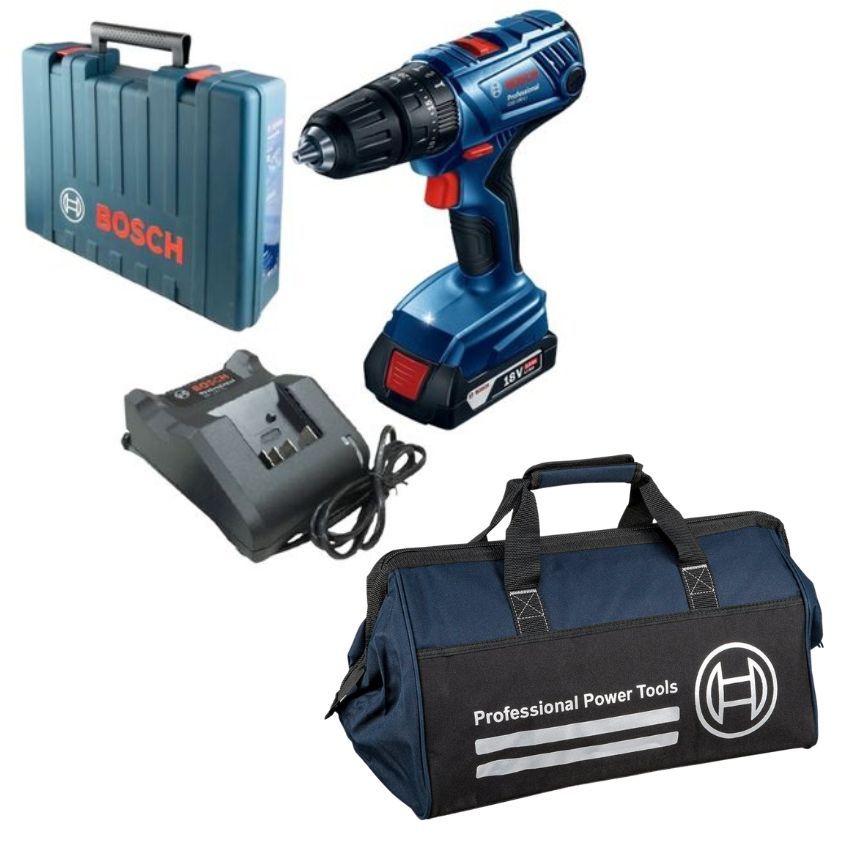 Bosch - Professional 180-LI Cordless Combo Drill Kit with Bosch Tool Bag