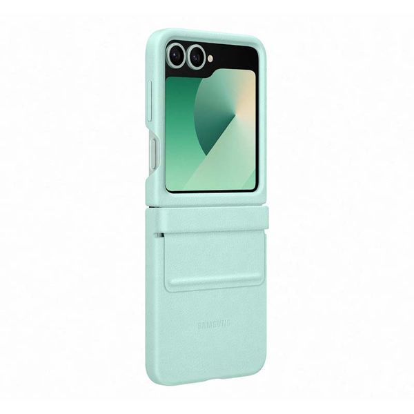 Vegan Leather Kindsuit Case for Samsung Galaxy Z Flip6 / Flip7 FE - Mint