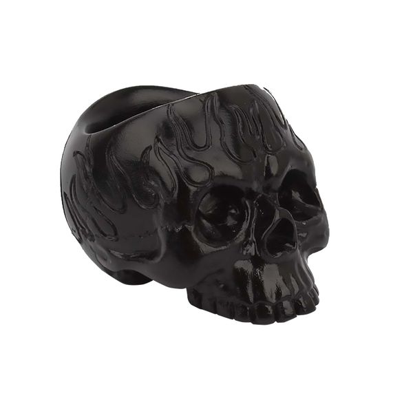 Creative Flame Small Skull Shaped Candle Halloween Decoration Candlestick
