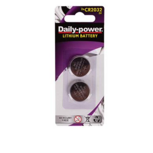 Daily Power - 3 Packs Of 2 CR-2032 3V Lithium Batteries