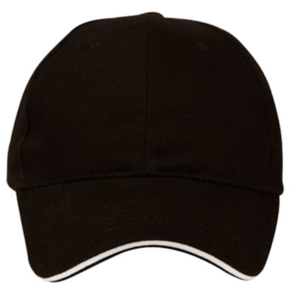 Promotional Sandwich Cap - Black &amp; White image