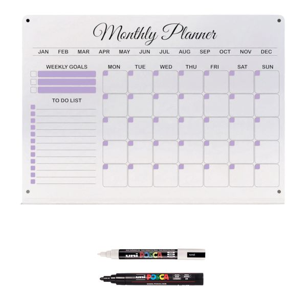 To Do List &amp; Calendar (Purple image