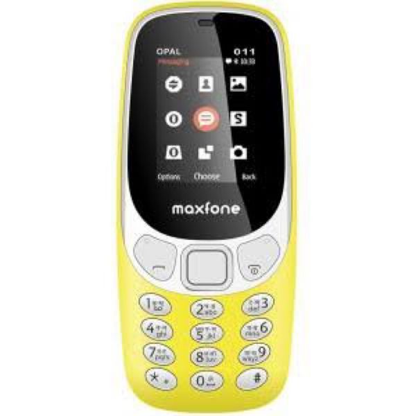 Maxfone M2 Inch QQVGA, Dual Sim With 1000mAh Battery