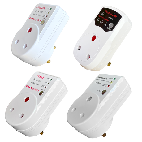 Surge Protector Plugs Set - Fridge + General + TV + Electronic Devices, Shop Today. Get it Tomorrow!