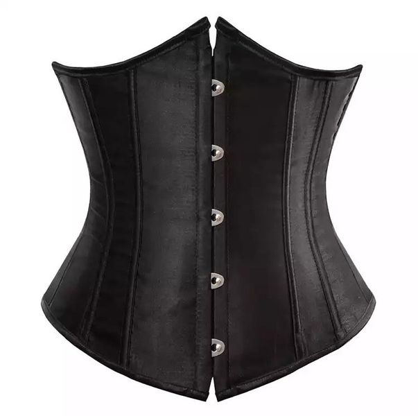 TrueSlim Satin Lace Up Corset Waist Trainer
