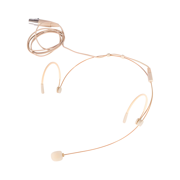 Hybrid HD004 MKII Microphone Headset - Ultra-Thin Beige Design