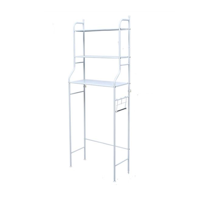 Toilet Metal Racks Bath Towel Rail Rack Shelf - White | Shop Today. Get ...