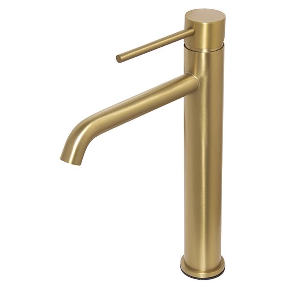 Blutide Neo Brushed Brass High Basin Mixer