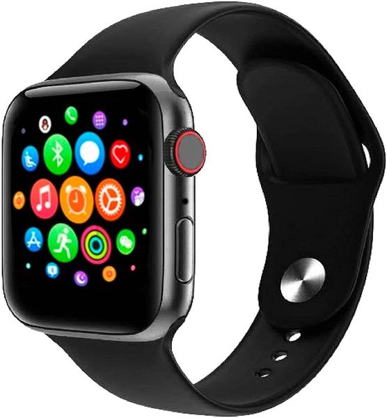 Smart Watch 44 MM Full Touch Screen With Removable Silicone Band | AW