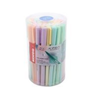 Kores KOR-M Pastel Ballpoint pens Blue ink Mixed colours set of 50 ...