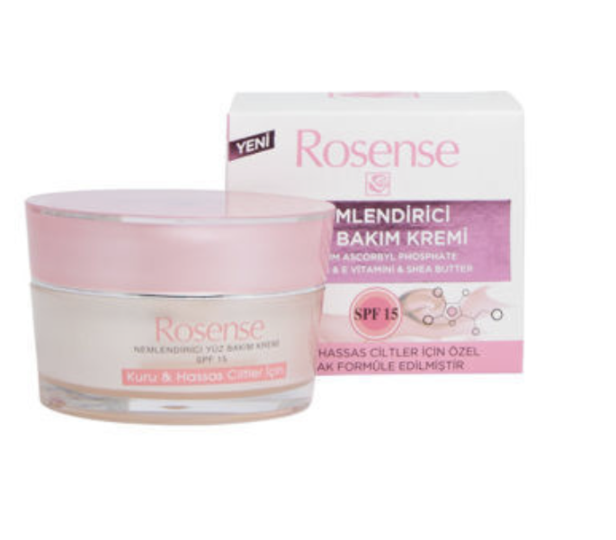 Rosense Face Cream for Dry &amp; Sensitive SkinSPF 15 Sodium Ascorbyl Phosphate