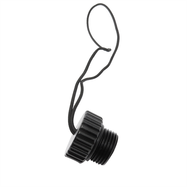 Scuba Diving DIN Tank Valve Threaded Cover 5/8-14NPS Dust Cap Black