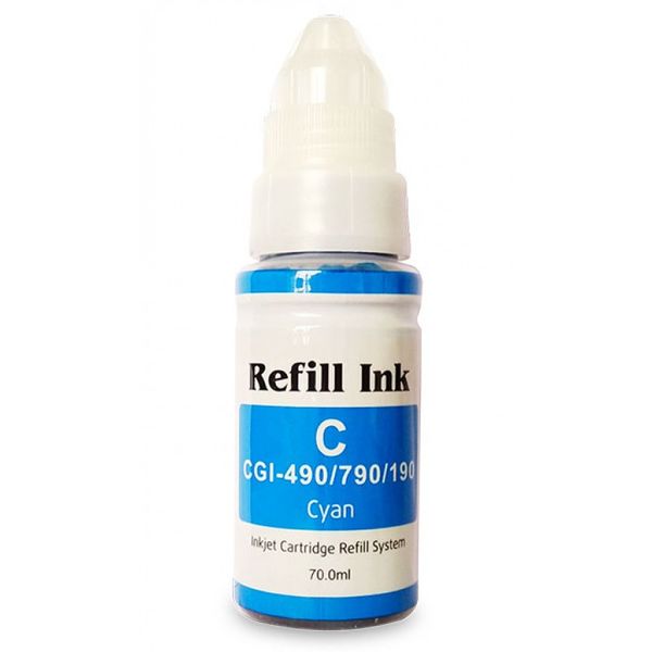 Compatible Canon GI 190 Cyan Eco Ink