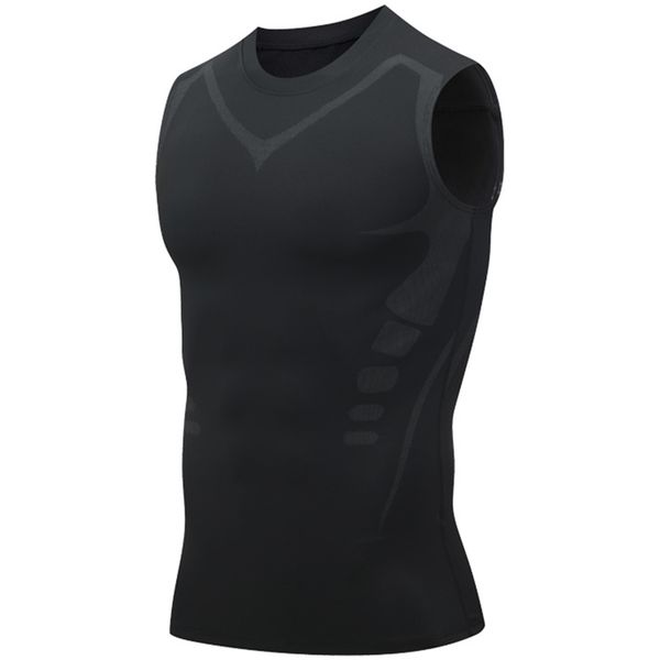 Men's Compression Shirts Fast Dry Sport Vest Workout Compression Shirt