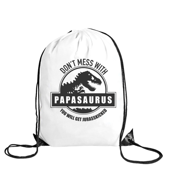 Katz Designs - Drawstring Bag - Polyester - Papasarus