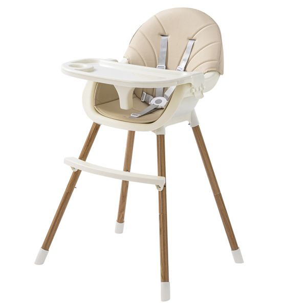 Baby Feeding High Chair 2-In-1 With Removable Tray