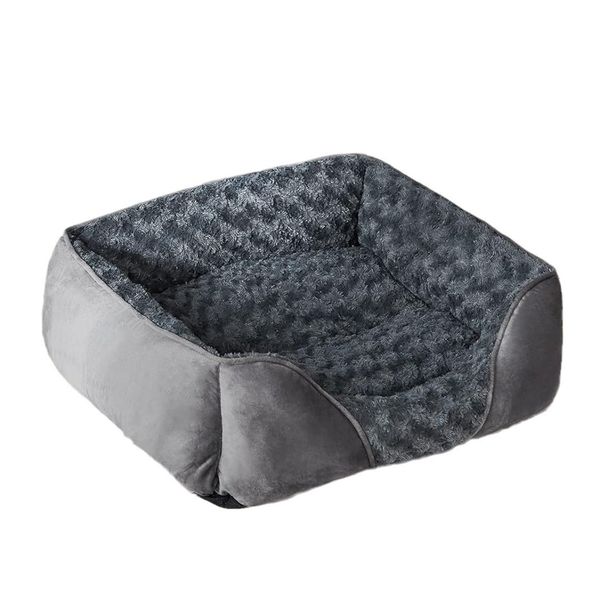 Dog Bed Soft Calming Puppy Bed Durable Pet Cuddler with Anti-Slip Bottom-XL