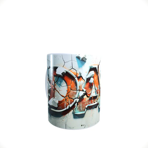 3D Graffiti Dad Fathers Day Coffee Mug A21