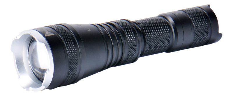 Wuben L60, 1200 Lumen, 320m Throw, zoomable rechargeable flashlight