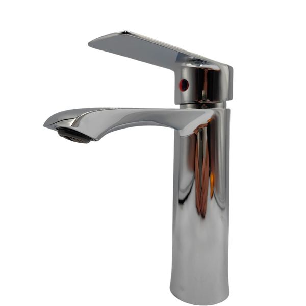Chrome Finish Washbasin Faucet - Single Handle