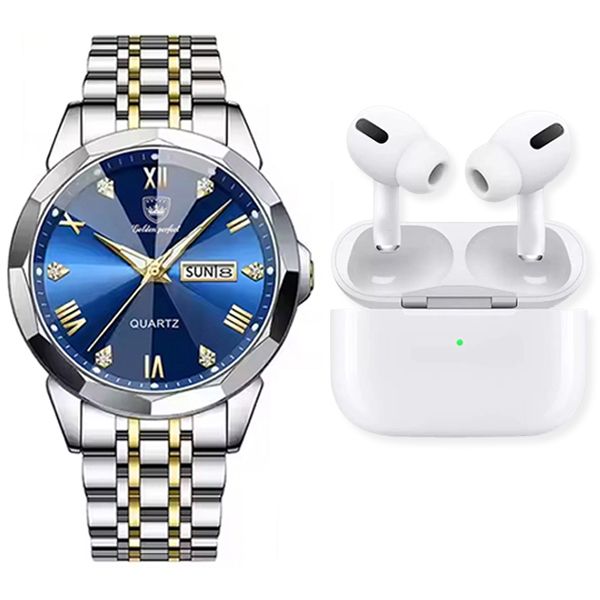 Stylish Men's Watch with Earphones - Ultimate Combo-Perfect Gift for Men