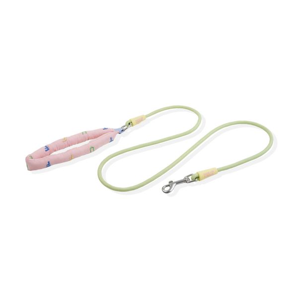 XRK-150cm Medium and Large Dog Leash, Soft Cotton Handle, Alloy Buckle