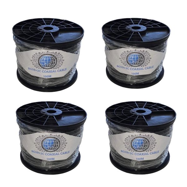 Oxy Worx Rg59 100m Roll by 4