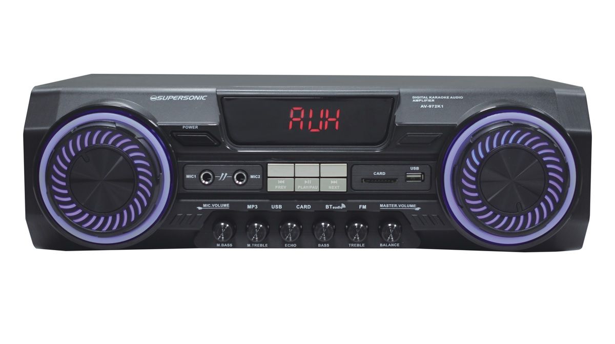 Supersonic Karaoke Amplifier AV972K1 Buy Online in South Africa