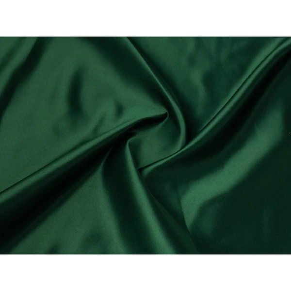 Duchess Satin Fabric - Bottle Green