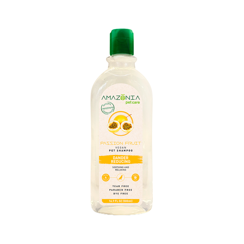 Amazonia Pet Care Dander Reducing Passion Fruit Shampoo 500ml Shop