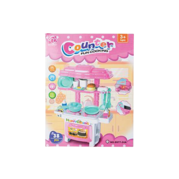 Counter- Kitchen Stove Play Set x1