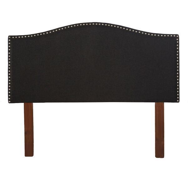 StrohBerry - Madison Linen Headboard - Noir