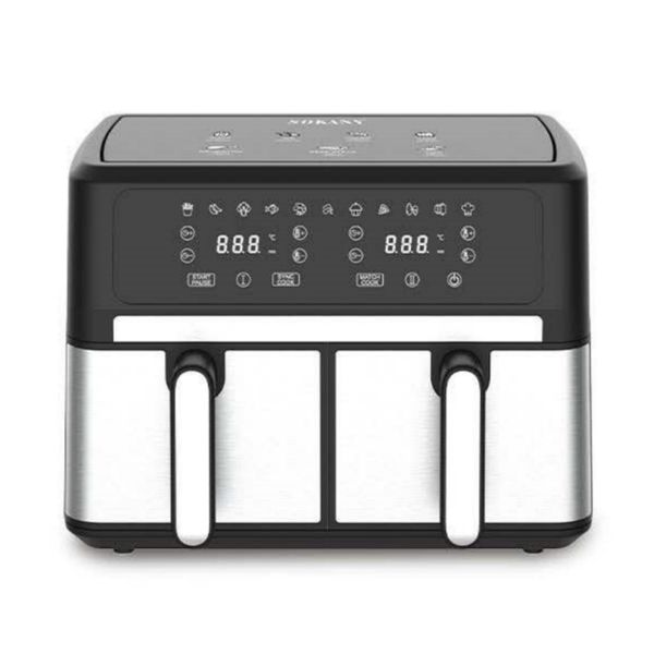 Sokany Health AirFryer 5L+5L Dual Basket AirFryer