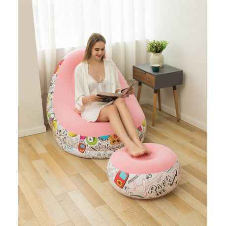 Kids inflatable online sofa