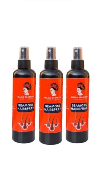 `Mama Seamoss Hairspray 250ml x3 - Curl Defining Spray`
