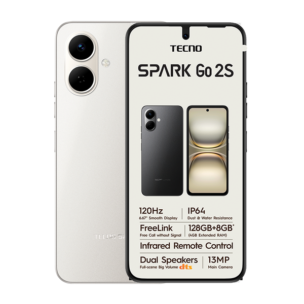Tecno Spark Go 2 4G Dual Sim 64GB - Grey