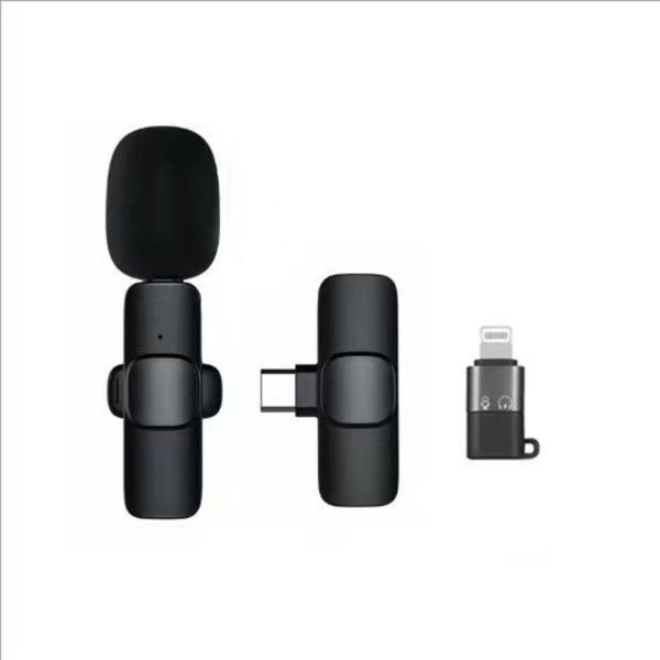 Universal C-Type Mini Wireless Lavalier Microphone - Plug and Play Lavalier