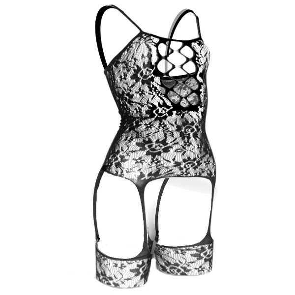 She-Woolf "Both Sides" - Elegant Noir Hosiery