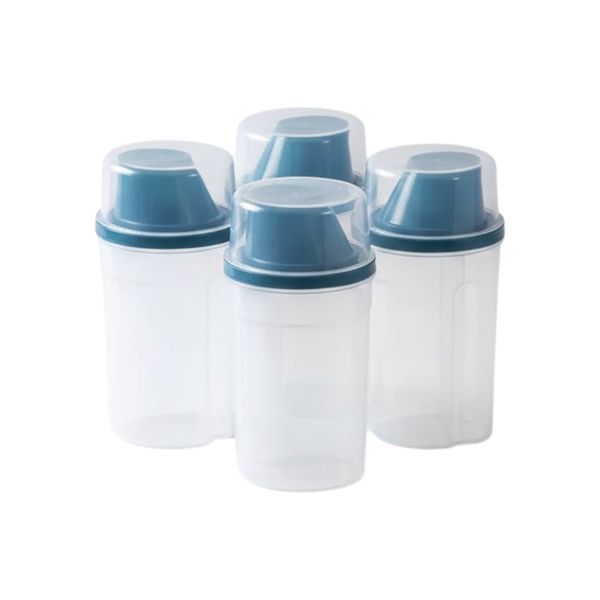 Airtight Food Storage Container Dispenser - 4 Piece